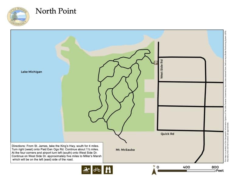 North Point Natural Area Northern Michigan Land Trust Little